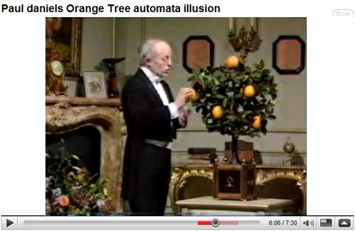 L'Oranger Automate de Robert Houdin