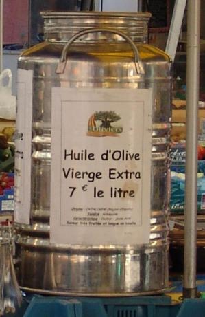 L’huile d’olive dans notre département