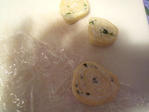 Roulés au chèvre frais DSCN0625