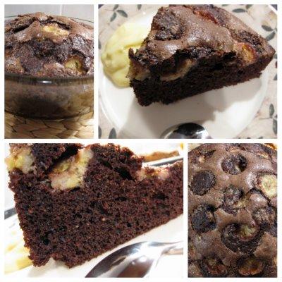 Gâteau Franco-Polonais choco/banane