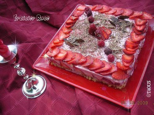 Fraisier rose Fraisier rose