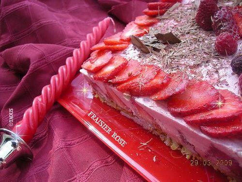 Fraisier rose Fraisier rose