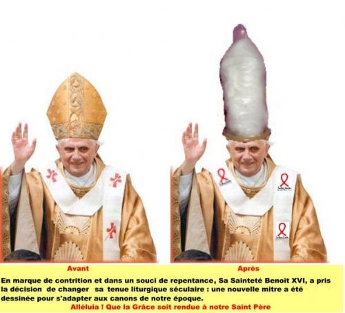 Exclusif ! Les révélations sur les dessous de l'affaire des préservatifs de l'Évêque d'Orléans ! Pape.jpg