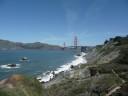 Randonnée long côté, marina Golden Gate Cliff House