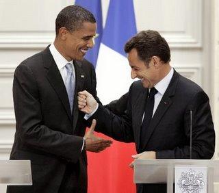 Conférence de presse Obama Sarkozy à Strasbourg