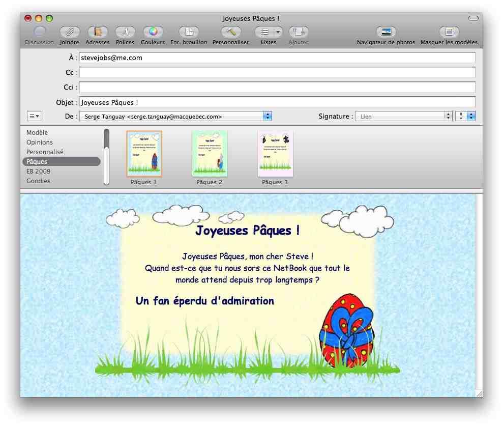 Easter Mail Stationery Pack