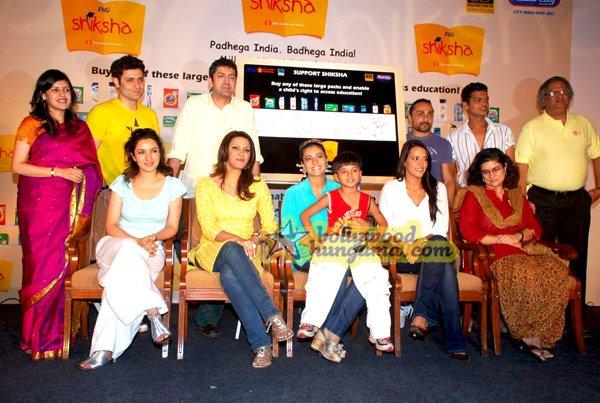 Kajol, Neha, Shiney et d'autres au lancement de Shiksha'