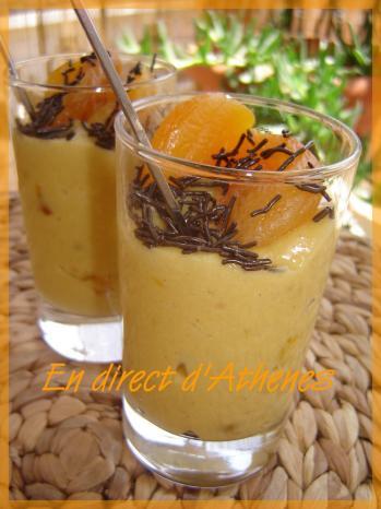 GOURMANDISE : Crème de tahin, orange et abricots secs