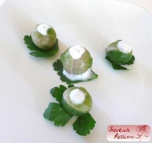 escargot à l ail