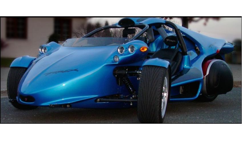 T-Rex, un véhicule à trois roues. T-Rex-1