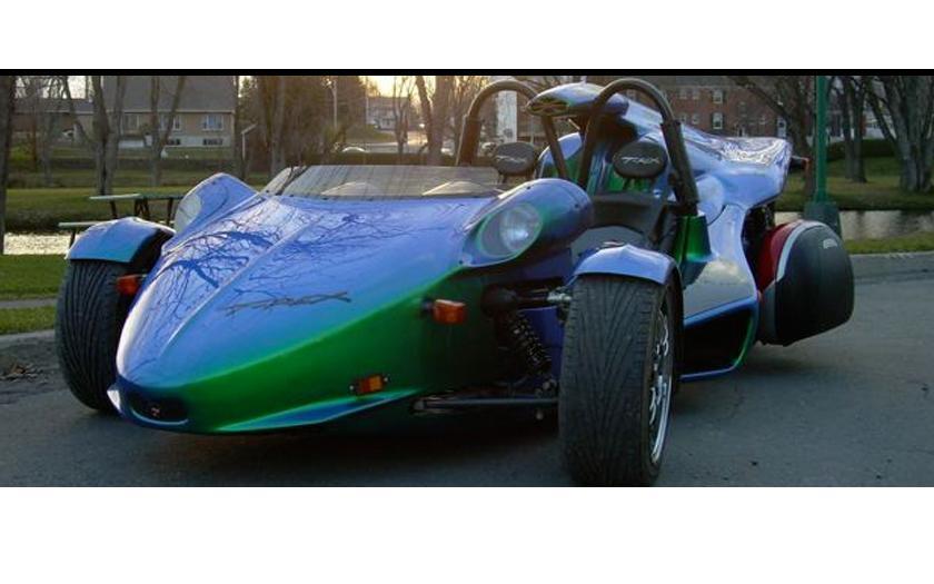 T-Rex, un véhicule à trois roues. T-Rex-3
