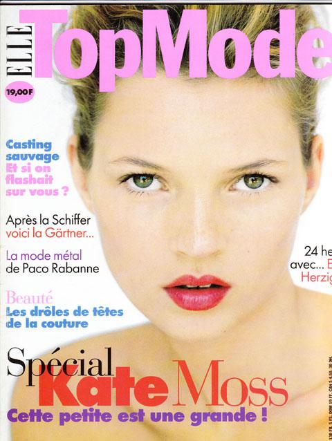 Elle Top Model spécial Kate Moss