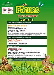 Programme des animations à Pâques paques