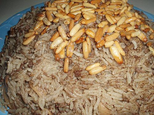 Makloubé aux champignons Makloubé aux champignons