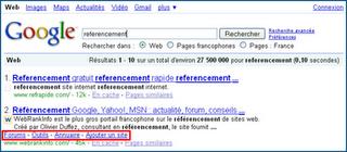 Recherche universelle de Google