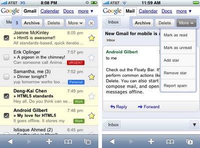 gmailpost Gmail version mobile, le mode hors connexion et une nouvelle interface