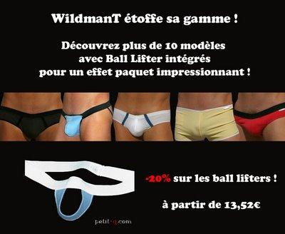 Nouveaux modèles Wildmant avec Ball-Lifter