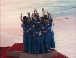 L'équipe américaine sur le toit de l'olympisme