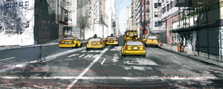 Nocturne urbain by Cyril Anguelidis CA