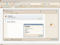 Theme Charamel pour Firefox 2