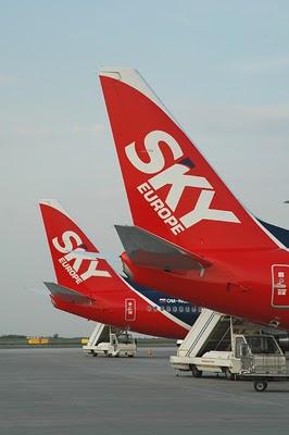 401 238 passagers pour SkyEurope en août 2007