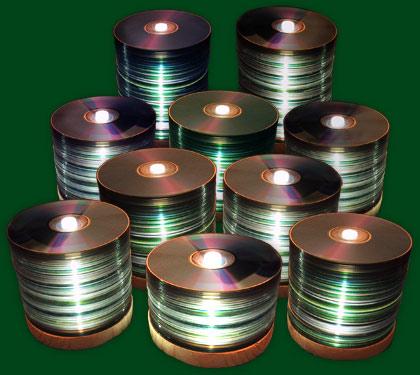 Recyclage des CD et DVD