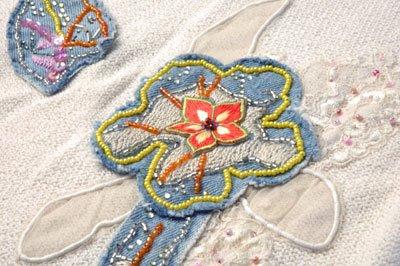 Customisation de Pâques Pull et ecusson