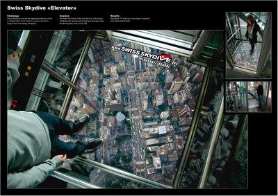 Street Marketing: Swiss Skydive