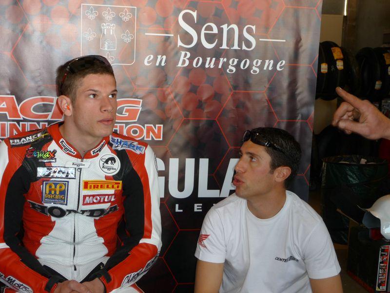 FSBK résulats courses pour Axel Maurin Supersport Ledenon