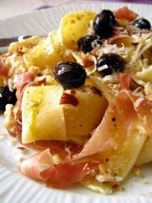 Pappardelles à la crème de pistaches