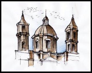 rome city sketches, rome en images, italie