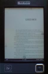 Cybook Souci zoom PDF, Mobipocket Reader aide