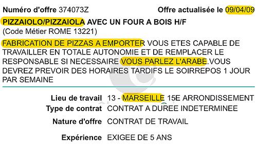 L’ANPE applique de facto la préférence étrangère