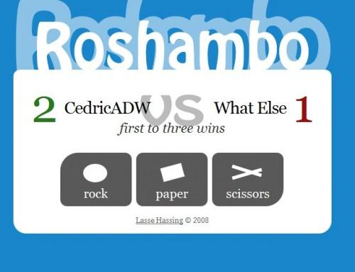 roshambo choix1 500x383 Roshambo, jouez à Pierre feuille ciseaux en ligne !