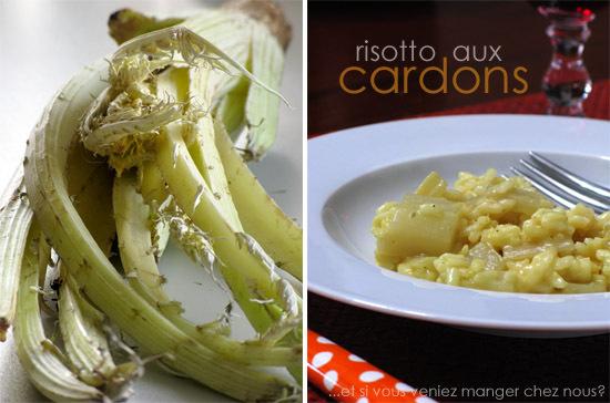 Risotto aux cardons