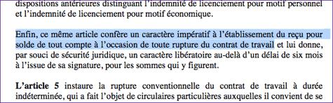 Reçu pour solde de tout compte : mettons-nous d'accord