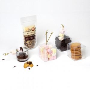 kit-fondue Un kit pour une fondue au chocolat pour 4 personnes