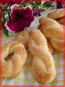 GOURMANDISE : Koulourakia ou biscuits de Pâques