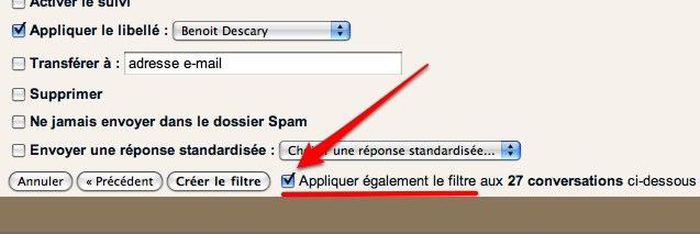 gmail appliquer conversation Tutoriel GMail: devenez plus productif en activant les boîtes aux lettres multiples