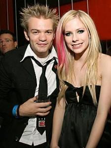 Avril Lavigne et son mari au concert de Britney Spears