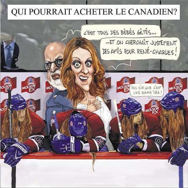 Et si Céline Dion achetait le Canadiens?