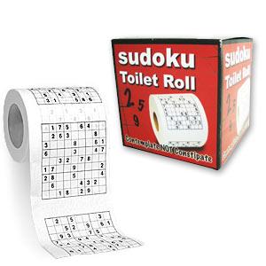 papier toilette sudoku