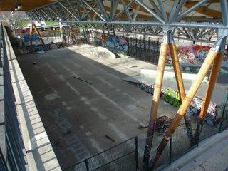 Remise en état des modules du park de Bercy Remise en état des modules du park de Bercy