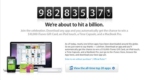 AppStore 1 Billion ?