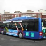 Avec ses bus hybrides, la RATP fait rimer économie de carburant et écologie Avec ses bus hybrides, la RATP fait rimer économie de carburant et écologie