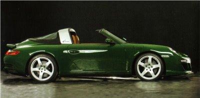 Ruf Greenster : une Porsche verte corps et âme.