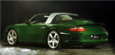 Ruf Greenster : une Porsche verte corps et âme.
