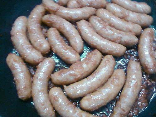 Recette riz et saucisses de poulet au fromage Recette riz et saucisses de poulet au fromage