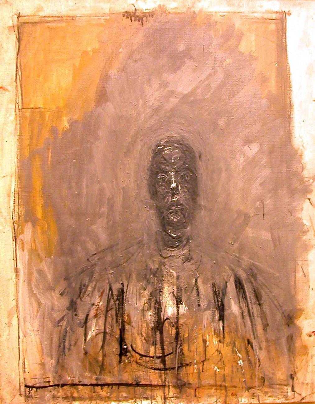 Alberto Giacometti, Tête noire, 1960