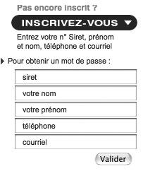 inscription net entreprises